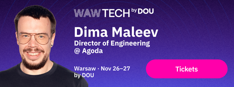 WAW TECH by DOU - Tech Conference for 5000 Engineers - Warsaw Dec 16-17