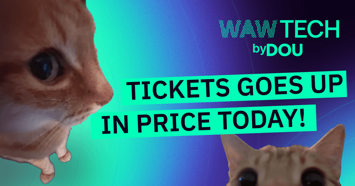 WAW TECH by DOU - Tech Conference for 5000 Engineers - Warsaw Dec 16-17
