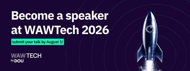 WAW TECH by DOU - Tech Conference for 5000 Engineers - Warsaw Dec 16-17
