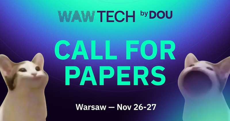 WAW TECH by DOU - Tech Conference for 5000 Engineers - Warsaw Dec 16-17