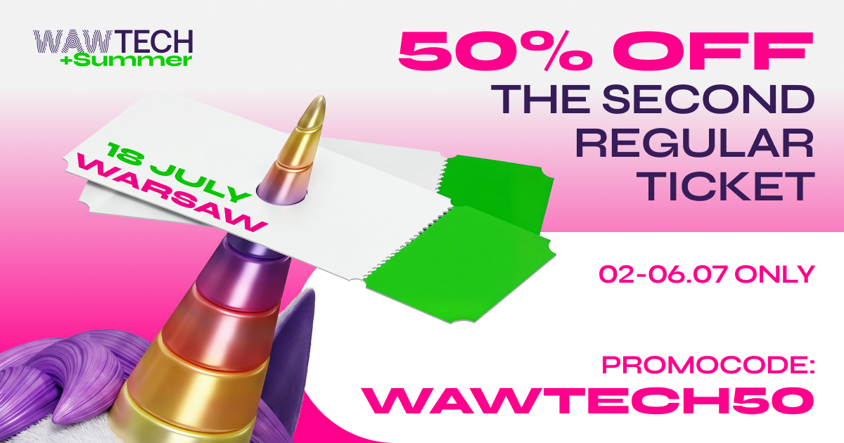 WAW TECH by DOU - Tech Conference for 5000 Engineers - Warsaw Dec 16-17