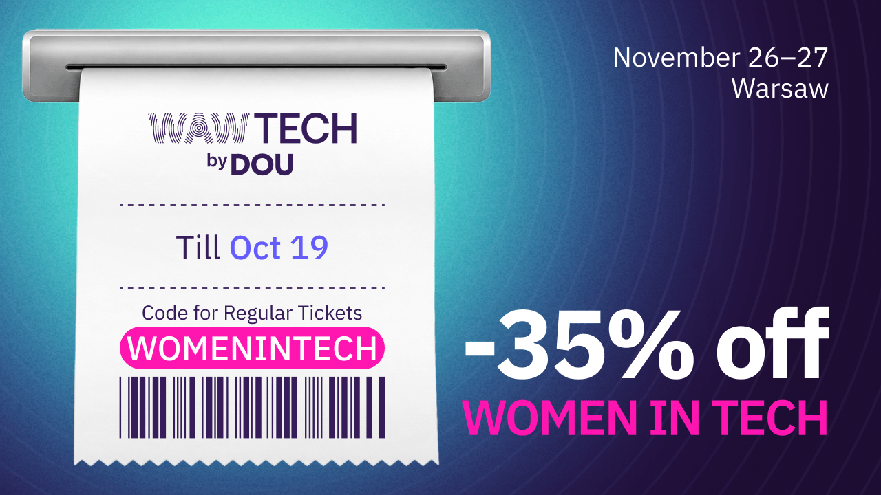 WAW TECH by DOU - Tech Conference for 5000 Engineers - Warsaw Dec 16-17