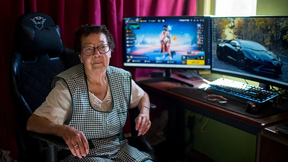 Chilijska babcia-gamer szturmem zdobywa świat online
